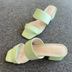 Intentionally Blank Mint Heels